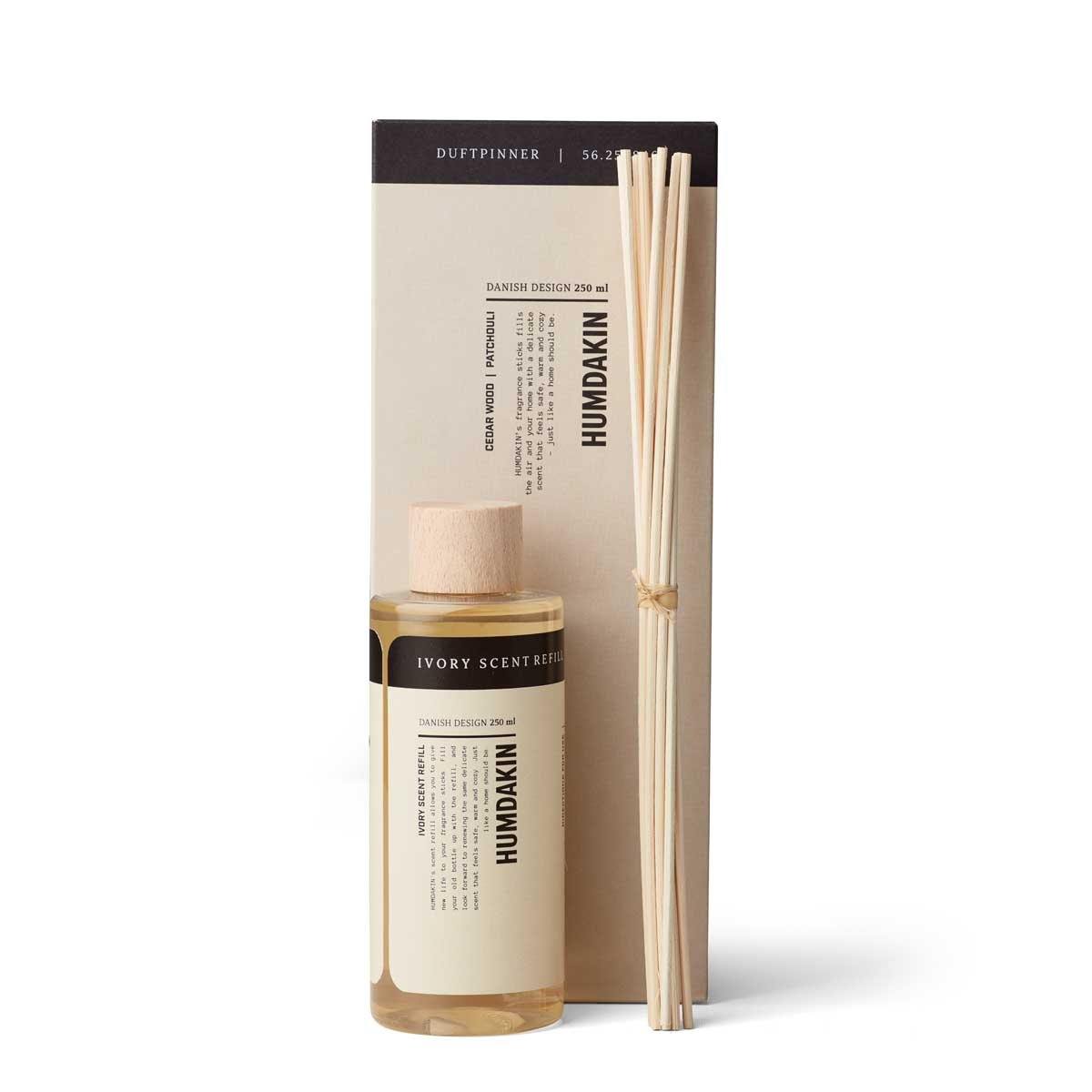 Humdakin Duftpinde refill, Ivory - 250 ml. - Bahne